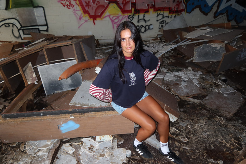 BATHROOM BREAK Women's Tee.