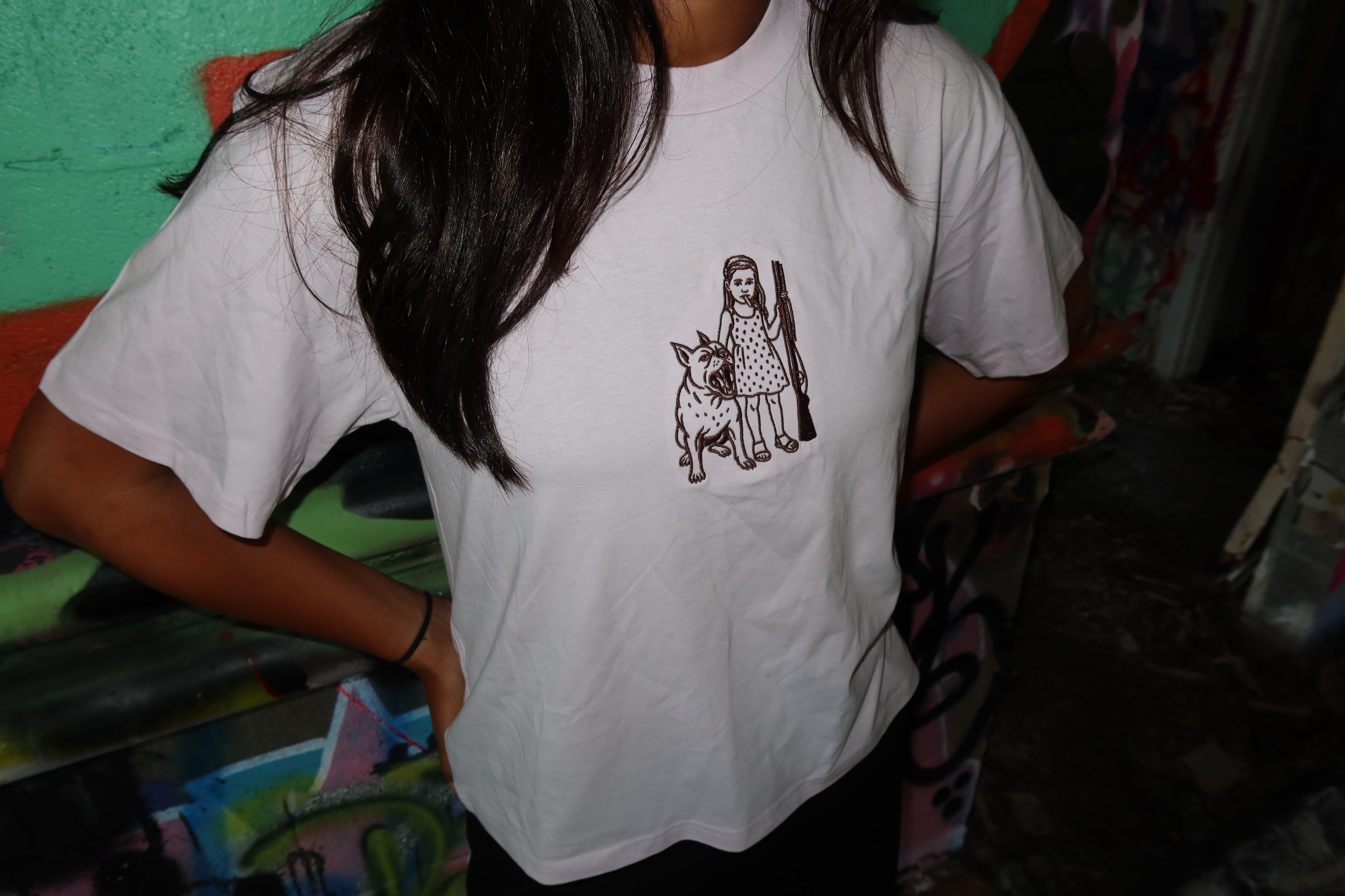 DELIGHTFUL YOUNG LADY Women's Tee