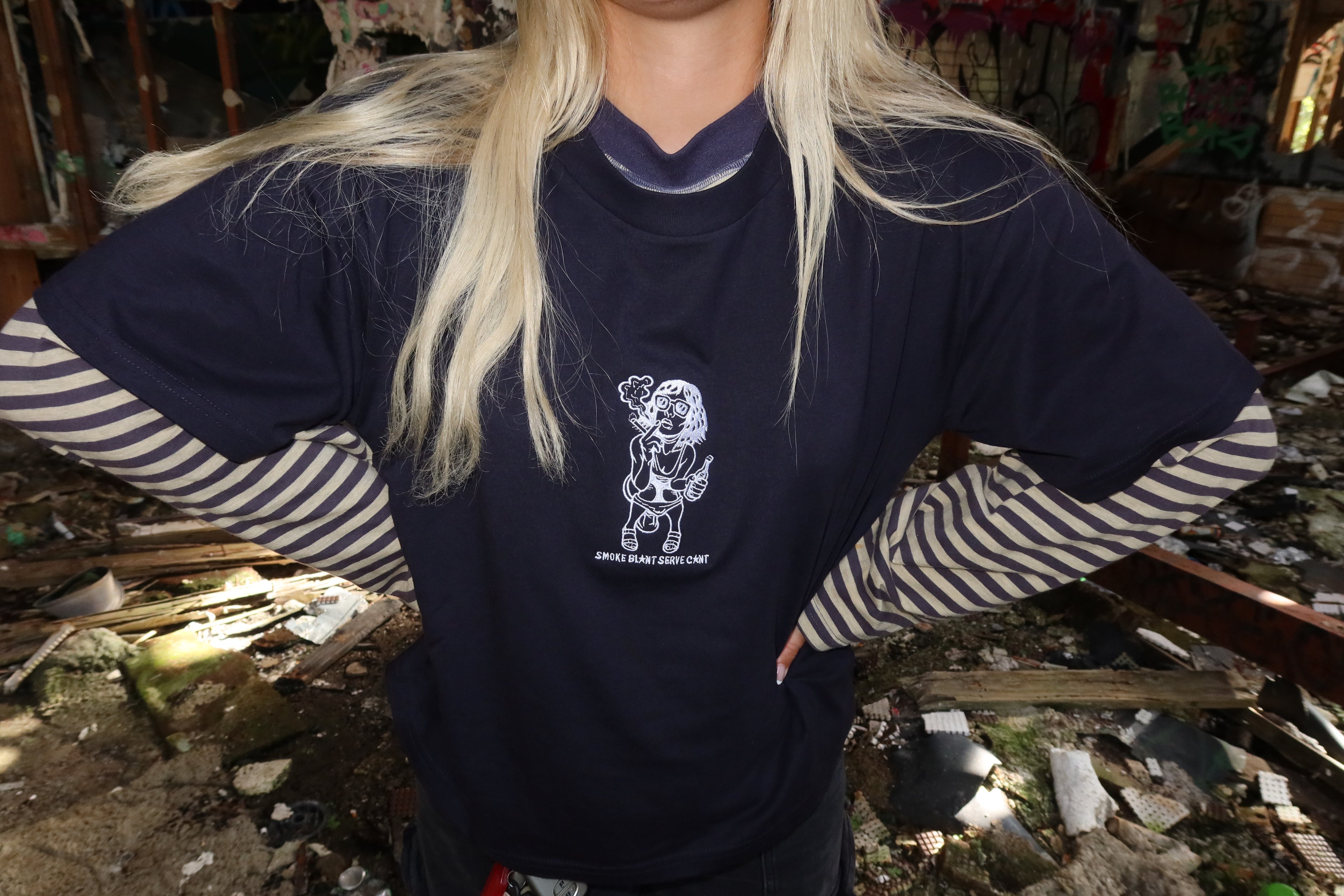 BATHROOM BREAK Women's Tee.